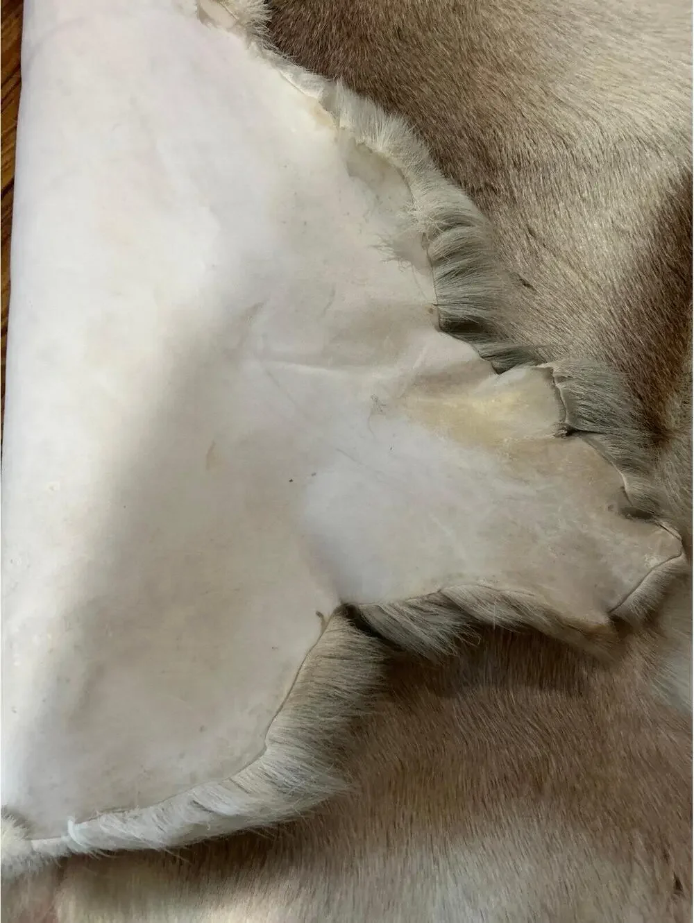 Genuine Deer or Caribou Hide Rug